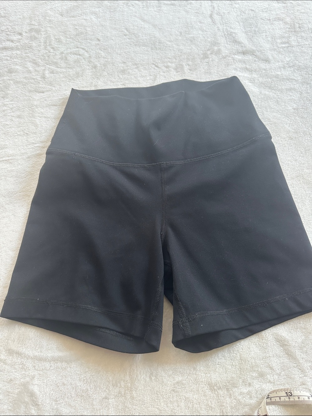 Yogalicious Black High-Waist Bike Shorts